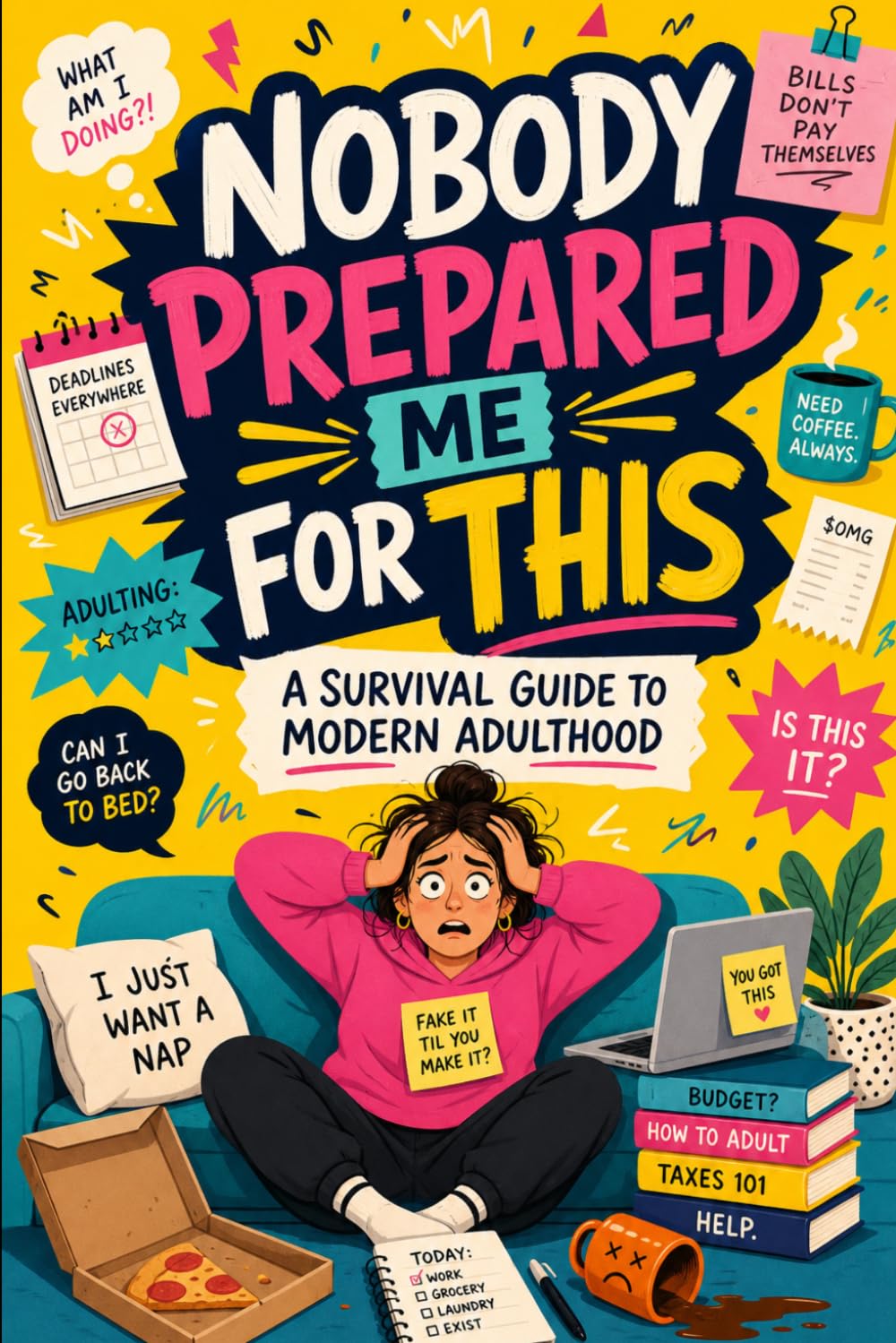 Nobody Prepared Me For This: Humorous, Relatable Essays About Modern Adult Life Chaos