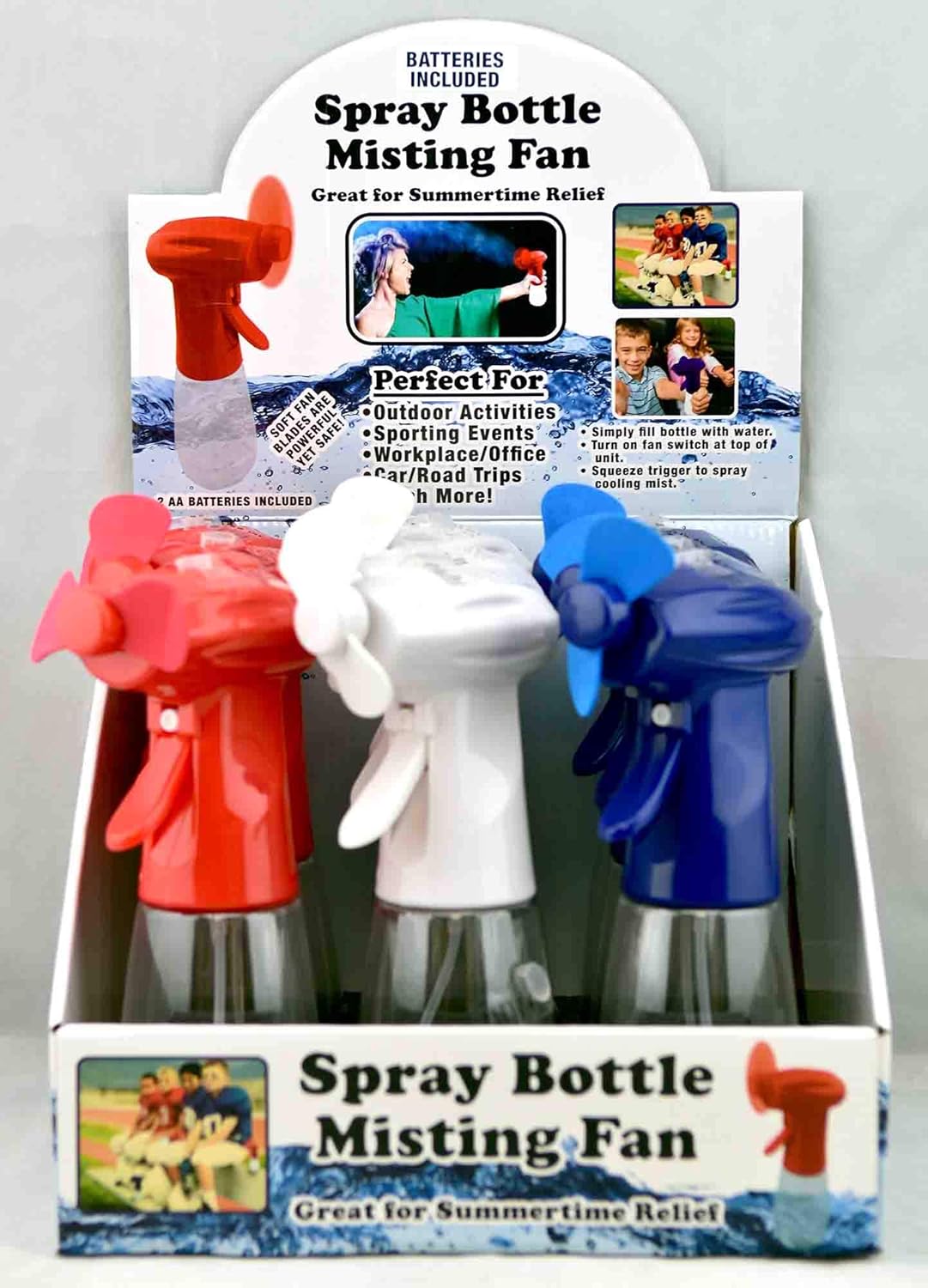 Misting Spray Bottle fan Patio, Lawn & Garden