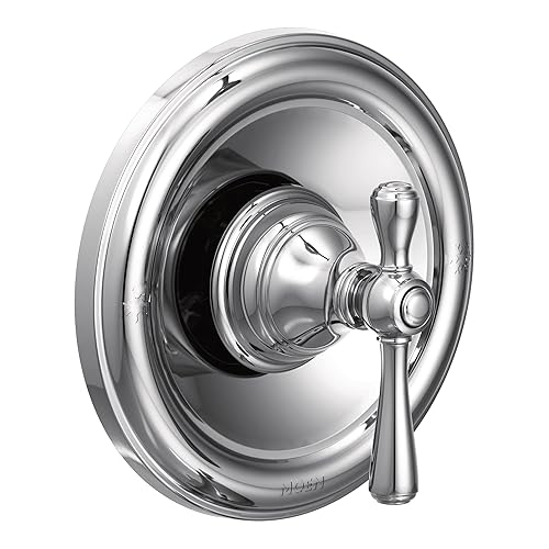 Kingsley Chrome Traditional 1-Handle Moentrol Tub and Shower Valve Trim