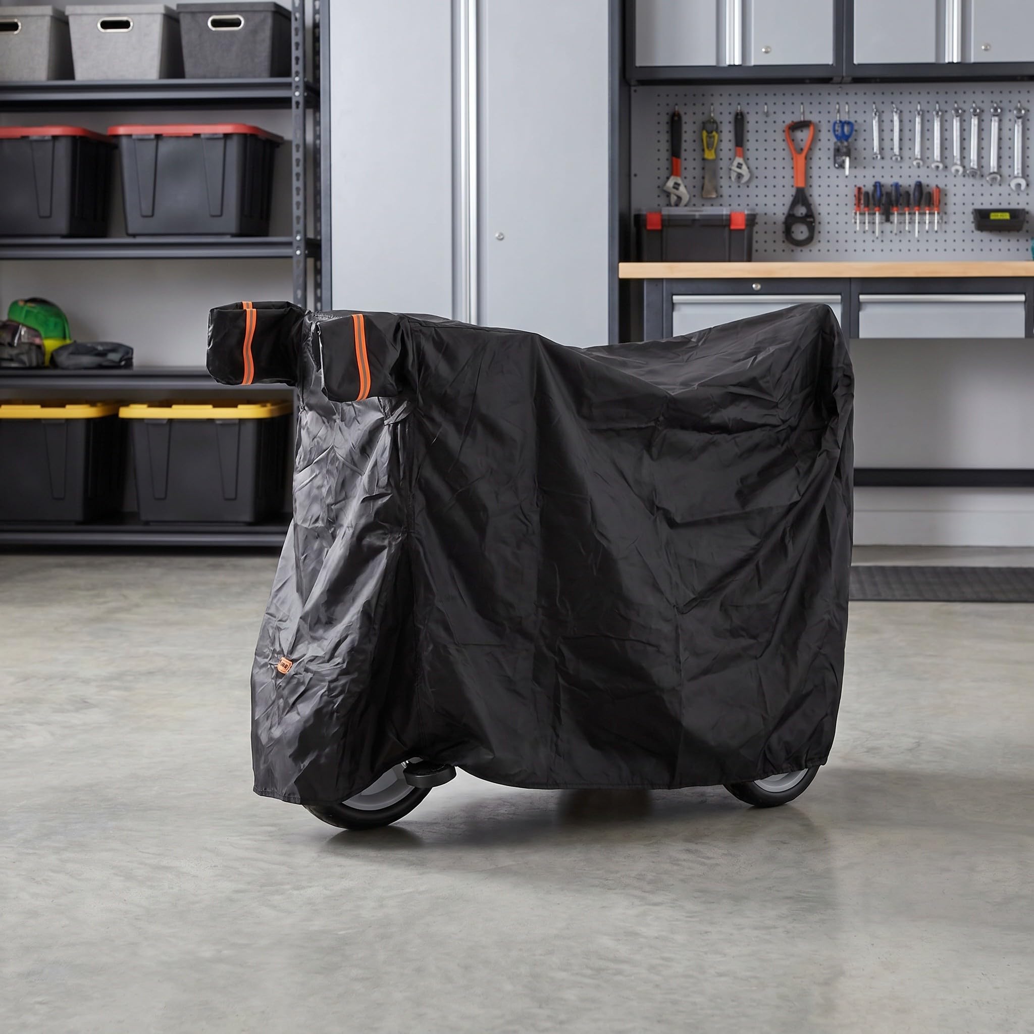 Operitacx Funda resistente para triciclo, impermeable, de tela Oxford, para proteger del polvo y la lluvia de patinetes eléctricos de tres ruedas y para almacenamiento en exteriores. Medidas: 70,87 x