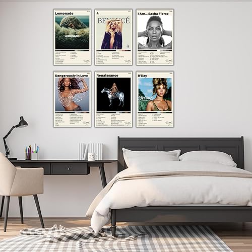 Miniatura 3 de Felhcc Pósteres de portada de álbum, pósteres de álbum sin marco con firma, carteles de música, carteles de arte de portada de álbum, carteles de