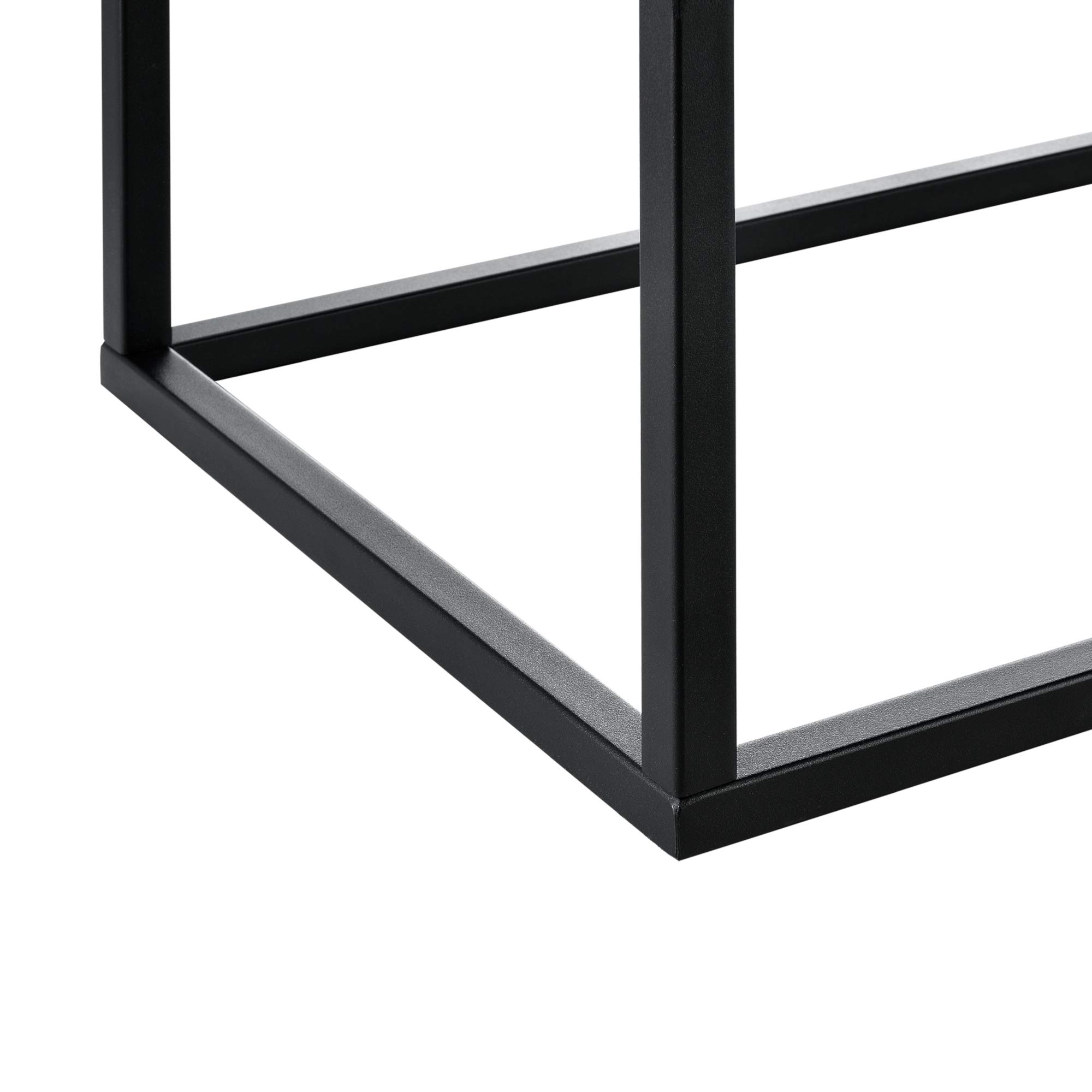 pro.tec Panca per Interni Rivestimento in Tessuto Ottomana Imbottita Trapuntata per Camera da Letto Ingresso Bar Panchina Fondoletto a 2 Posti di Seduta 120x40x38 cm Nero