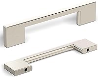 Vista 17 de Southern Hills Tiradores de gabinete de níquel cepillado – 3.780 in – Manijas de cajón de níquel satinado, manijas de gabinete de cocina modernas