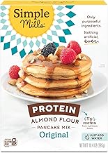 Simple Mills Just Add Water Almond Flour Pancake Mix, Original Protein - Gluten Free, Plant Based, Paleo Friendly, Breakfast, 10.4 Ounce (Pack of 1)