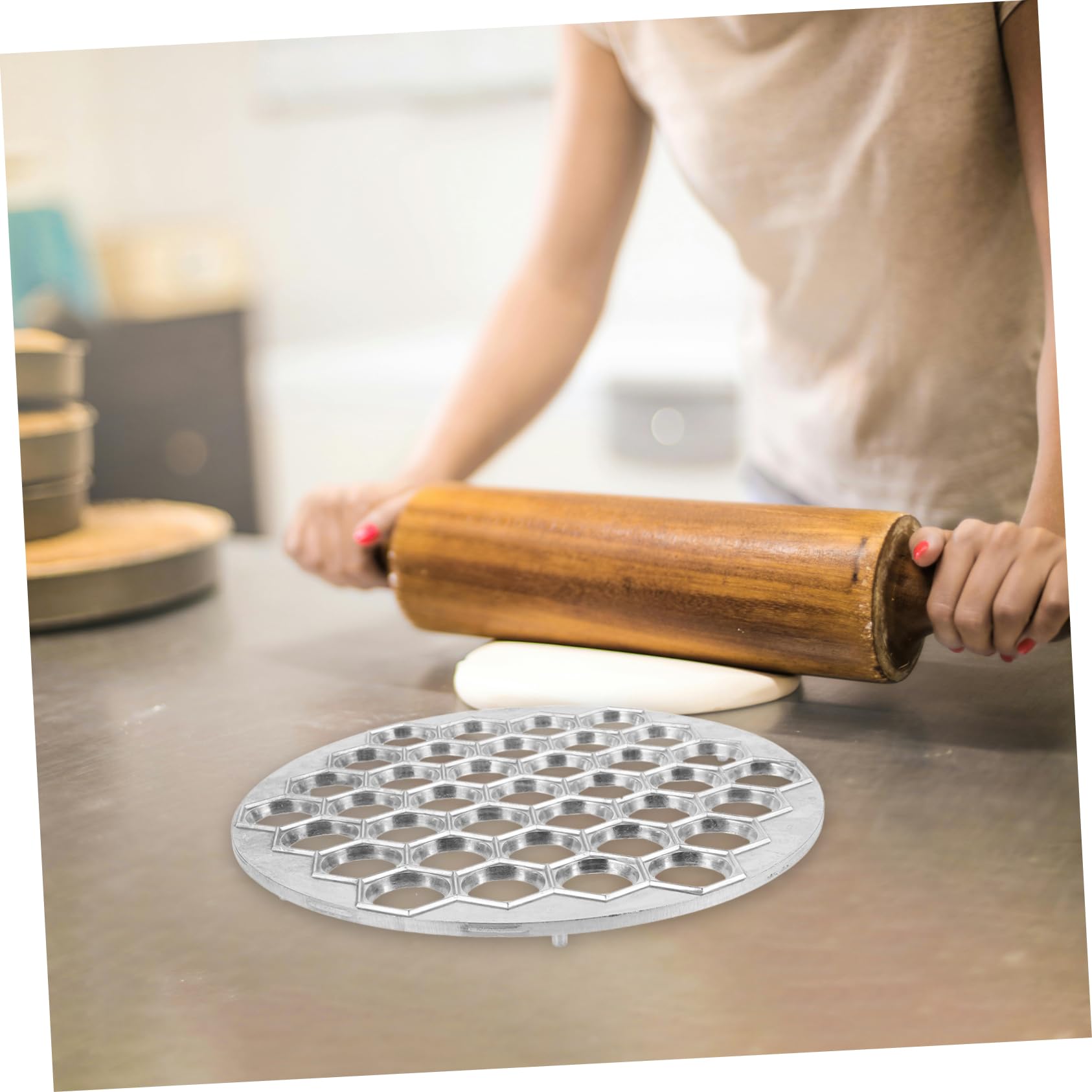 Molde para Empanadillas de Aleación de Aluminio 37 Cavidades