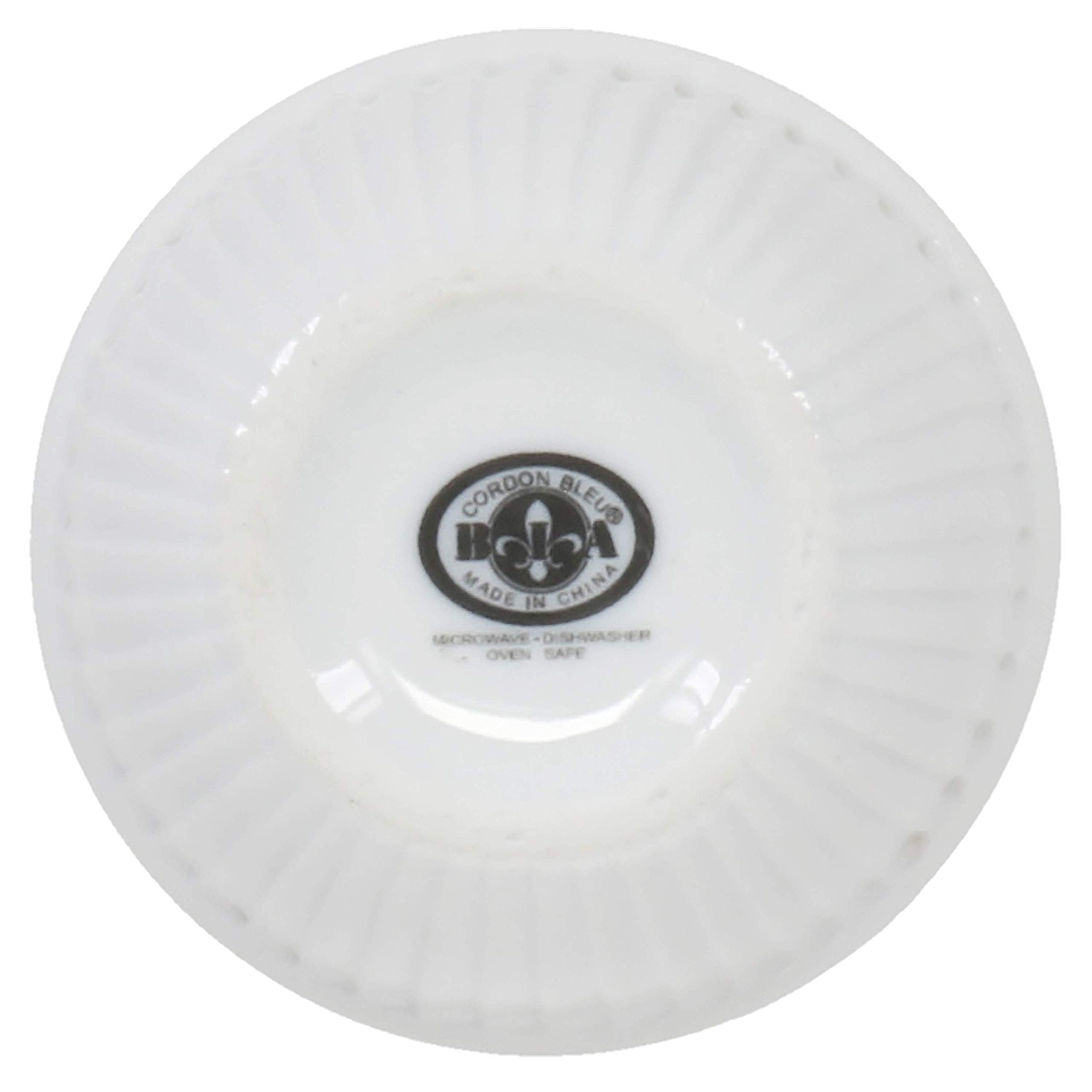 BIA Cordon Bleu 900010S4SIOC Moule à pâtisserie classique Porcelaine Blanc