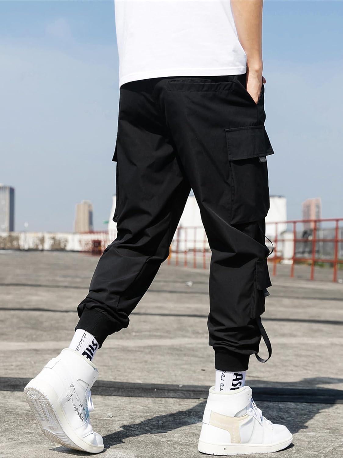 Streetwear Hip Hop Pants Cargo Pants Joggers Casual Active Sports Sweatpants for Men Couple Women Unisex - Image 5
