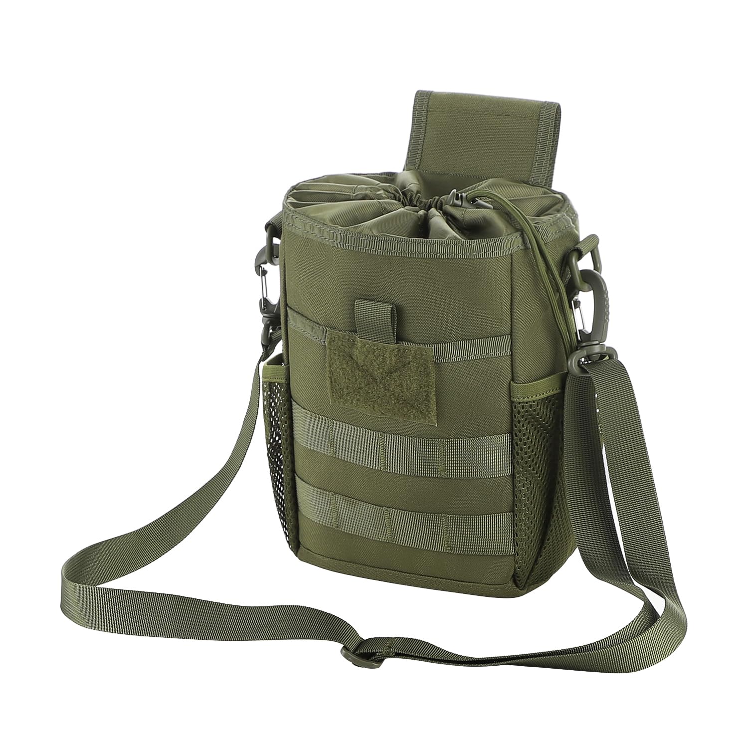 JNGUOSICN Outdoor Military Tactical Messenger Backpack for Men Small Shoulder Bags Mini Cross Body Bag Waterproof Canvas Messenger Bag Case for Working Camping Hiking Fishing