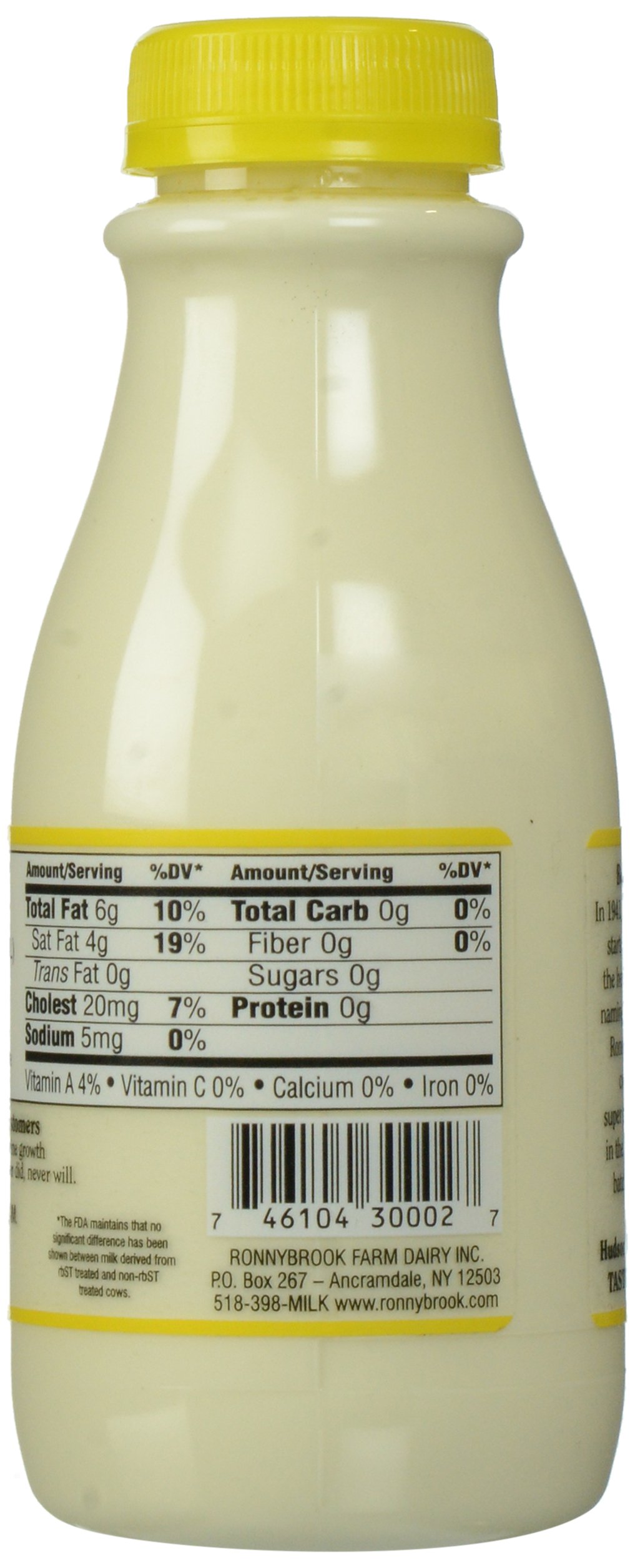 Ronnybrook Heavy Cream 12 oz — view 2