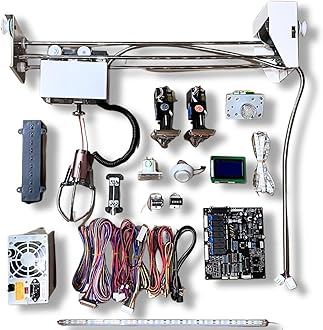 Crane Machine Kit W/Components and Manual Build Your Own Arcade Claw Machine - 71cm (28'') Silver Gantry with Medium Claw - Dual Coin Mech - All in 1 Kit
