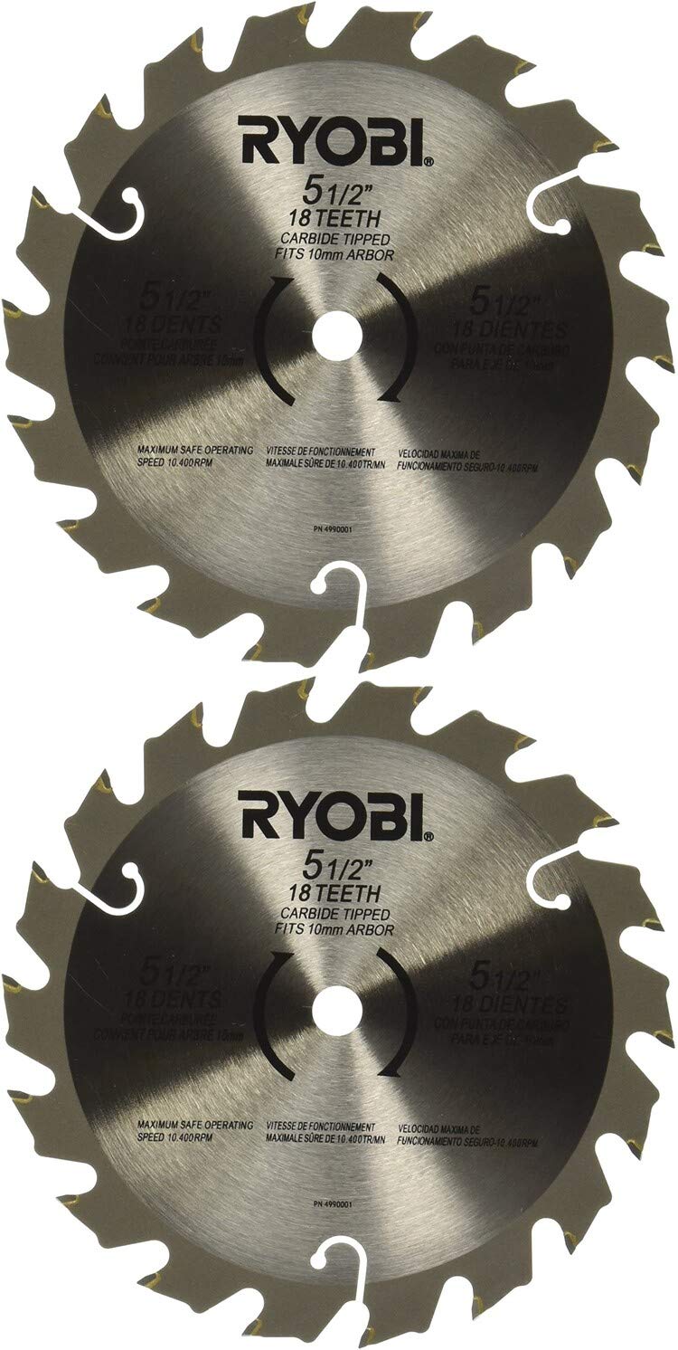 Ryobi 6797329 Pack of 2 Circular Saw 