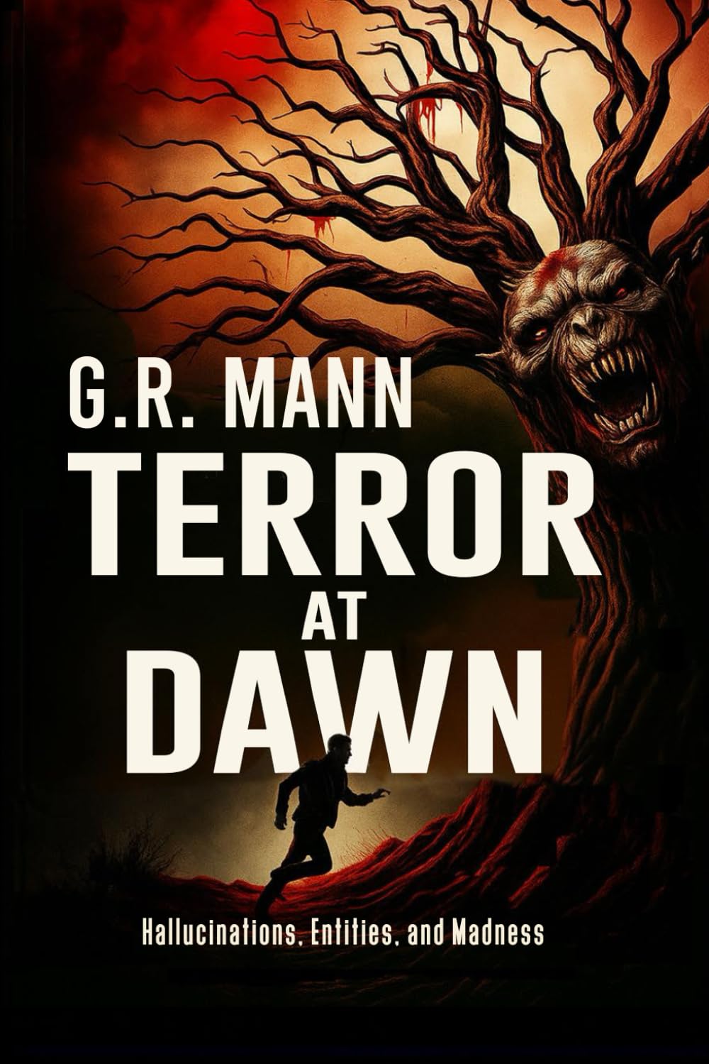 Terror at Dawn: Psychological horror amidst hallucinations, entities, and madness.