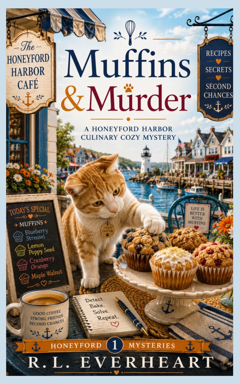 Muffins & Murder: A Honeyford Harbor Culinary Cozy Mystery