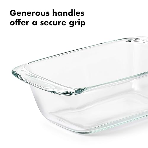 Miniatura 6 de OXO Good Grips - Bandeja de cristal segura para usar desde el congelador al horno, Loaf Pan with Lid, talla única , Not Applicable