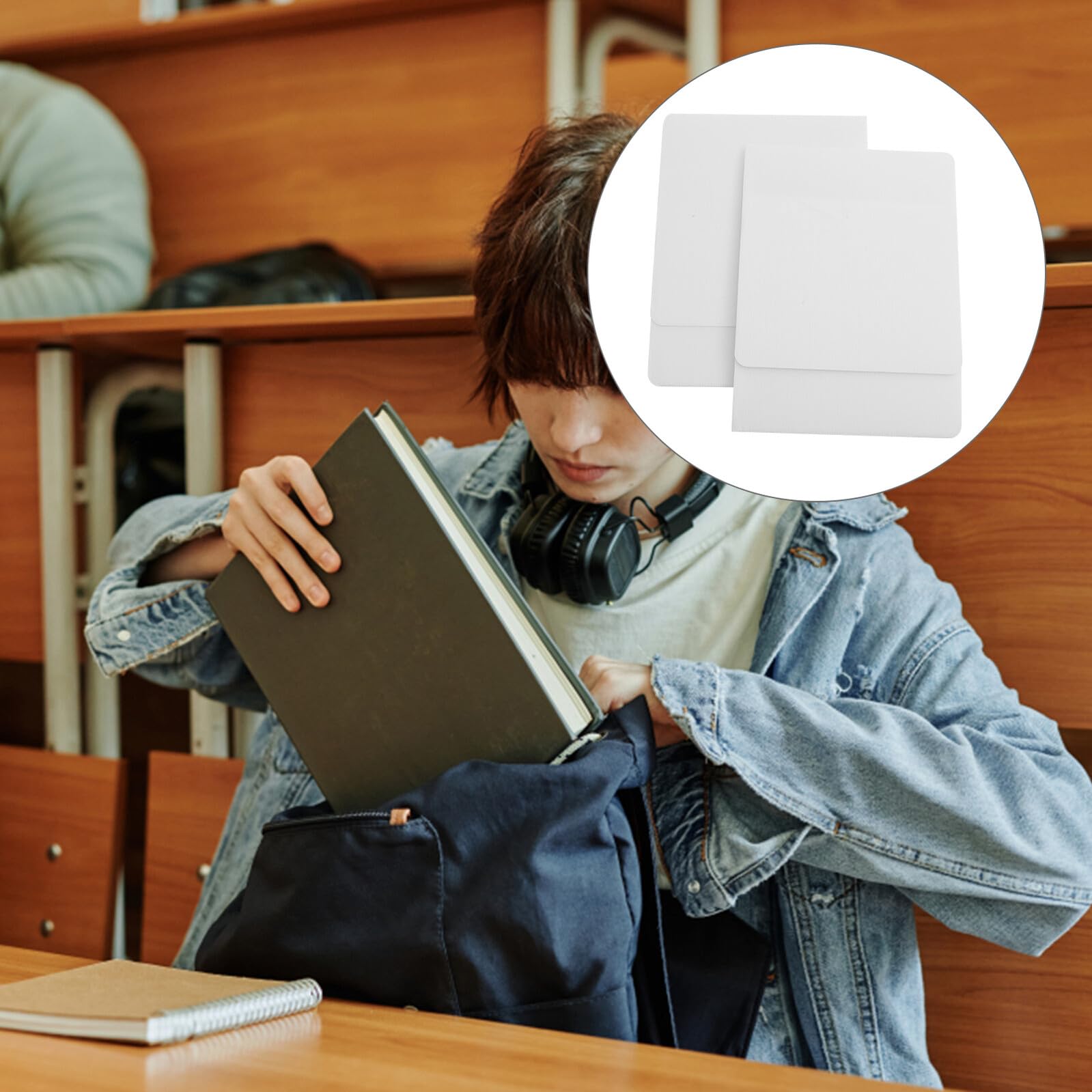 2 divisori robusti per scrivania per studenti, anti-usura, pannelli per la privacy in classe, facili da installare, per scuola e ufficio, ideali per una maggiore concentrazione e collaborazione