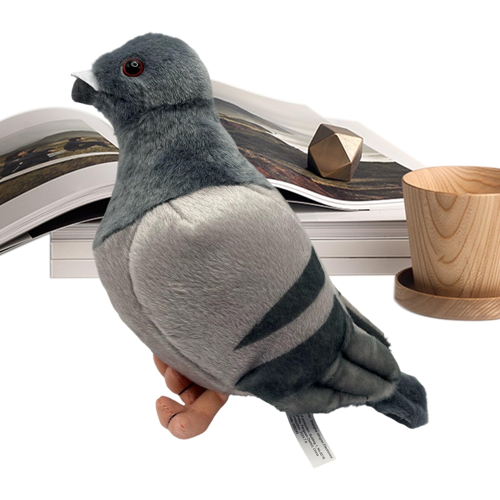 Stuffed Pigeon - Cuddly Pillow Room Decor,Cuddle Bird Doll Pigeon Plush Toys - for Boys Girls Kids Collectors Christmas Birthday Home Office Dorm Car Sofa
