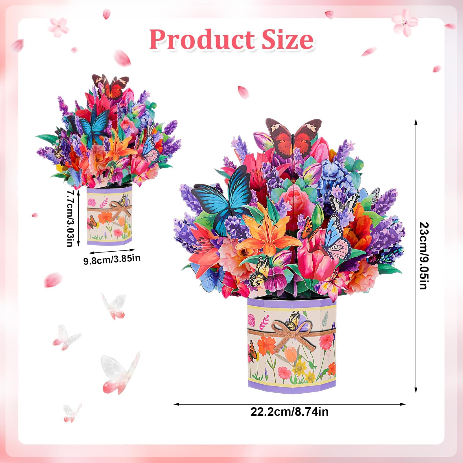 3d Pop Up Card Greeting Card For Mothers Day, Fathers Days, Anniversary Card, Birthday Card - View #2