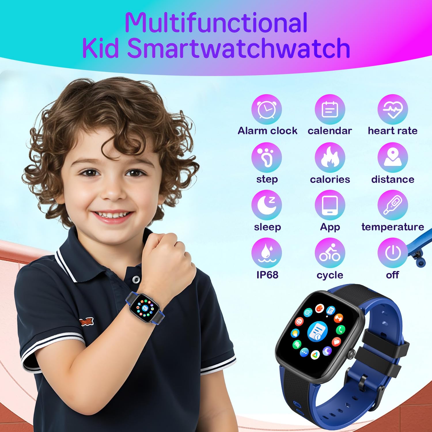 Xiaomi Smart Band 6, Orologio Smart, Schermo AMOLED 1.56'', Monitoraggio SpO2 e Battito Cardiaco