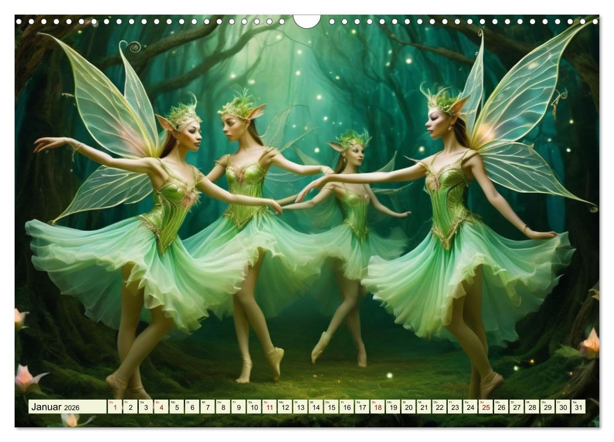 Im Reich der Märchen, Mythen und Legenden (Wandkalender 2026 DIN A3 quer), CALVENDO Monatskalender: Zauberhaftes und Gruseliges (CALVENDO Hobbys)
