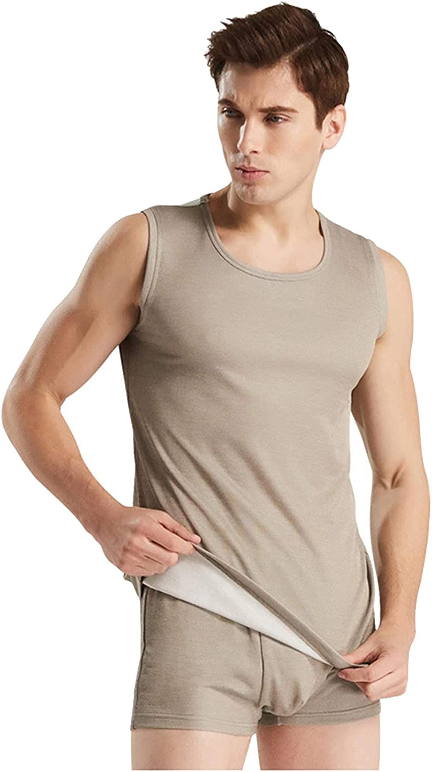 Protection sous-vêtements homme contre les ondes en argent