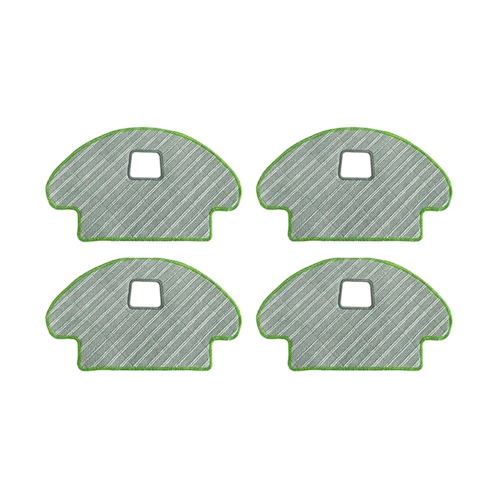 SLAQEYDJS Mop Cloth Replacement Parts, Compatible With Roomba Combo 111 113 R113840 Robot Vacuum Cleaner(4pcs)