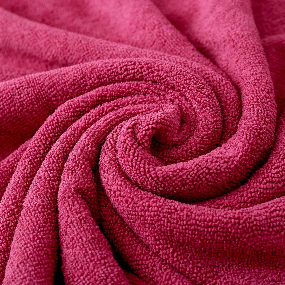 Serviette de Bain en Microfibre à Séchage Rapide pour Chien, Serviette de Bain pour Chien Ultra Absorbante pour Chiens et Chiots