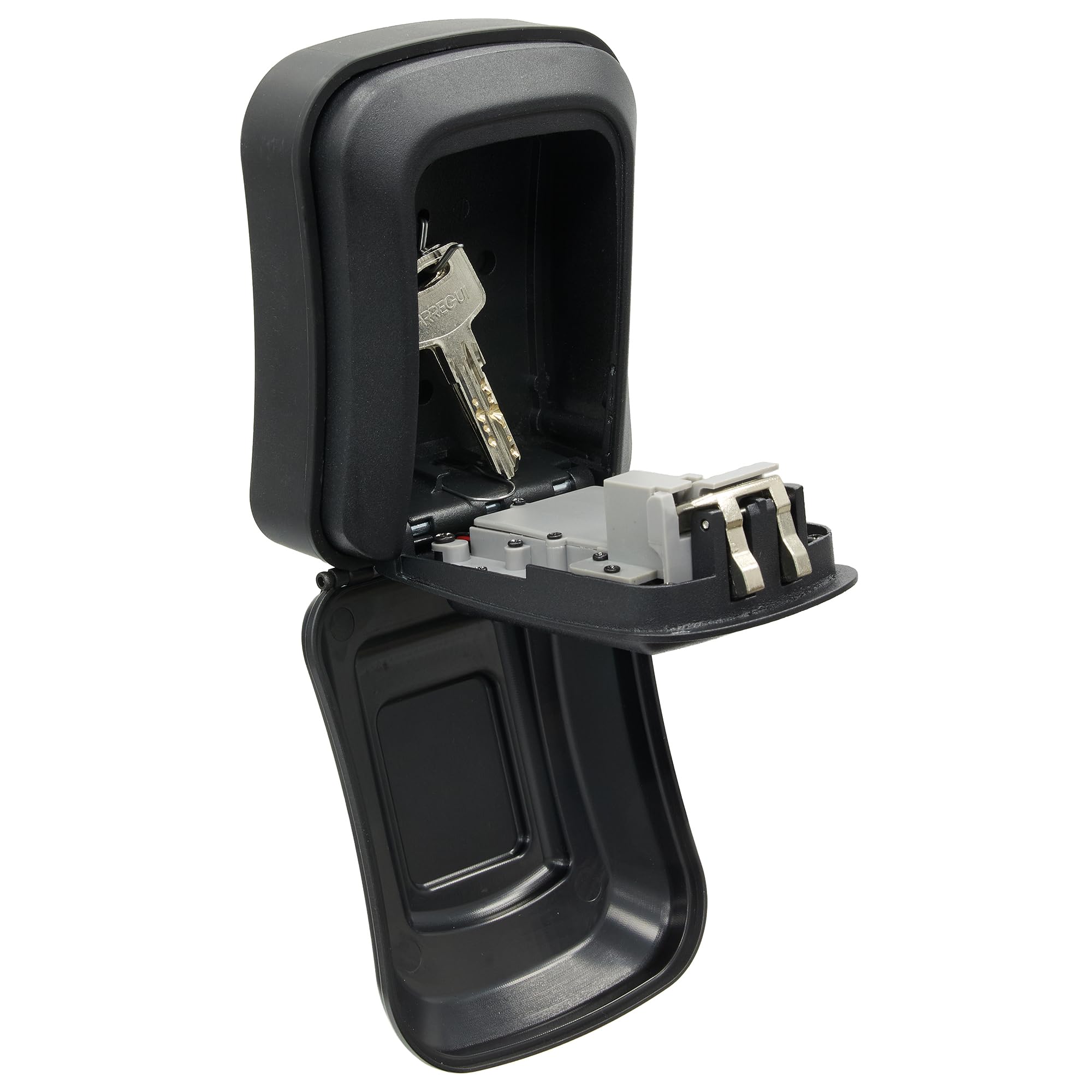 ARREGUI Access SEG016N + Bridge Coffre-Fort pour clés avec Ouverture Via App ou Code par Clavier | Coffre-Fort pour clés extérieur | Garde-clés Mural idéal Airbnb et Appartements touristiques