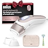 Smart IPL, Skin i·Expert Pro 7: at Home Laser Hair Removal, Permanent Visible Hair Reduction, Holiday Gifts for Women and Men with Free App, Vanity Case, Venus Razor, 3 Smart Heads, IPL7243