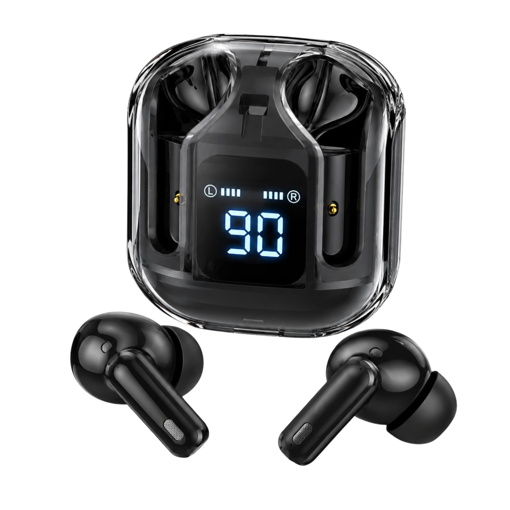Wireless Bluetooth Earbuds with Charging Case | in-Ear TWS Earphones with Digital Display | Touch Control Earbuds for Music, Calls & Everyday Use-image-33
