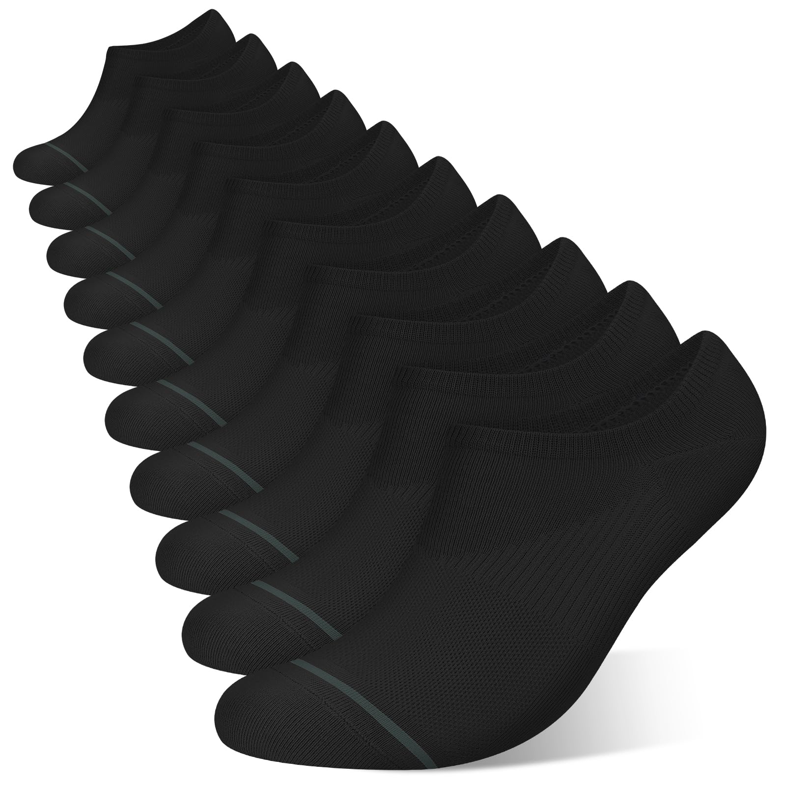 wernies 10 Pairs No Show Socks