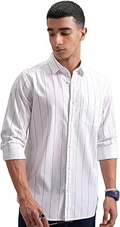 highlander Men's Striped Slim Fit Shirt-picture-43