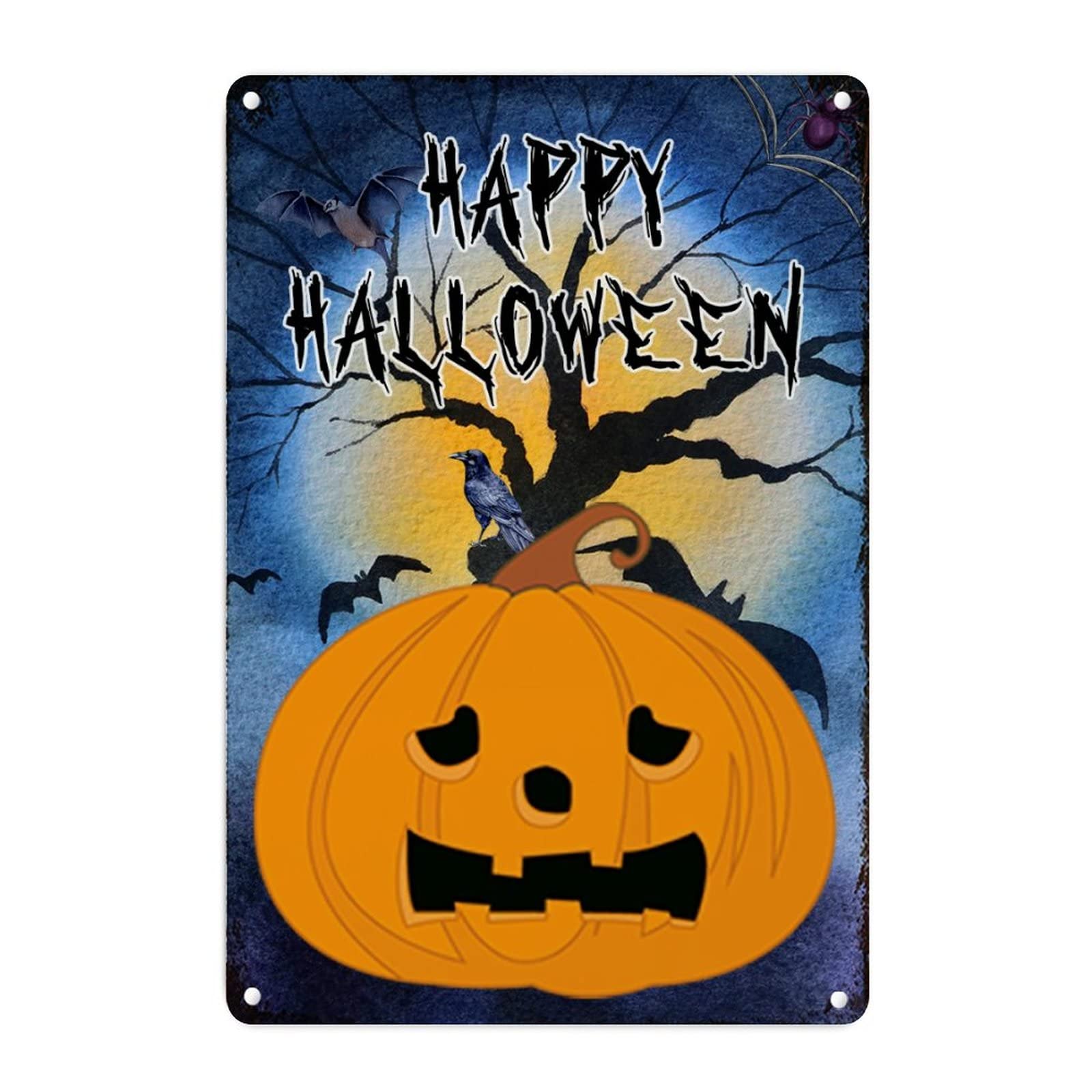 Panneau citrouille bat Halloween pour créer des souvenirs d'automne
