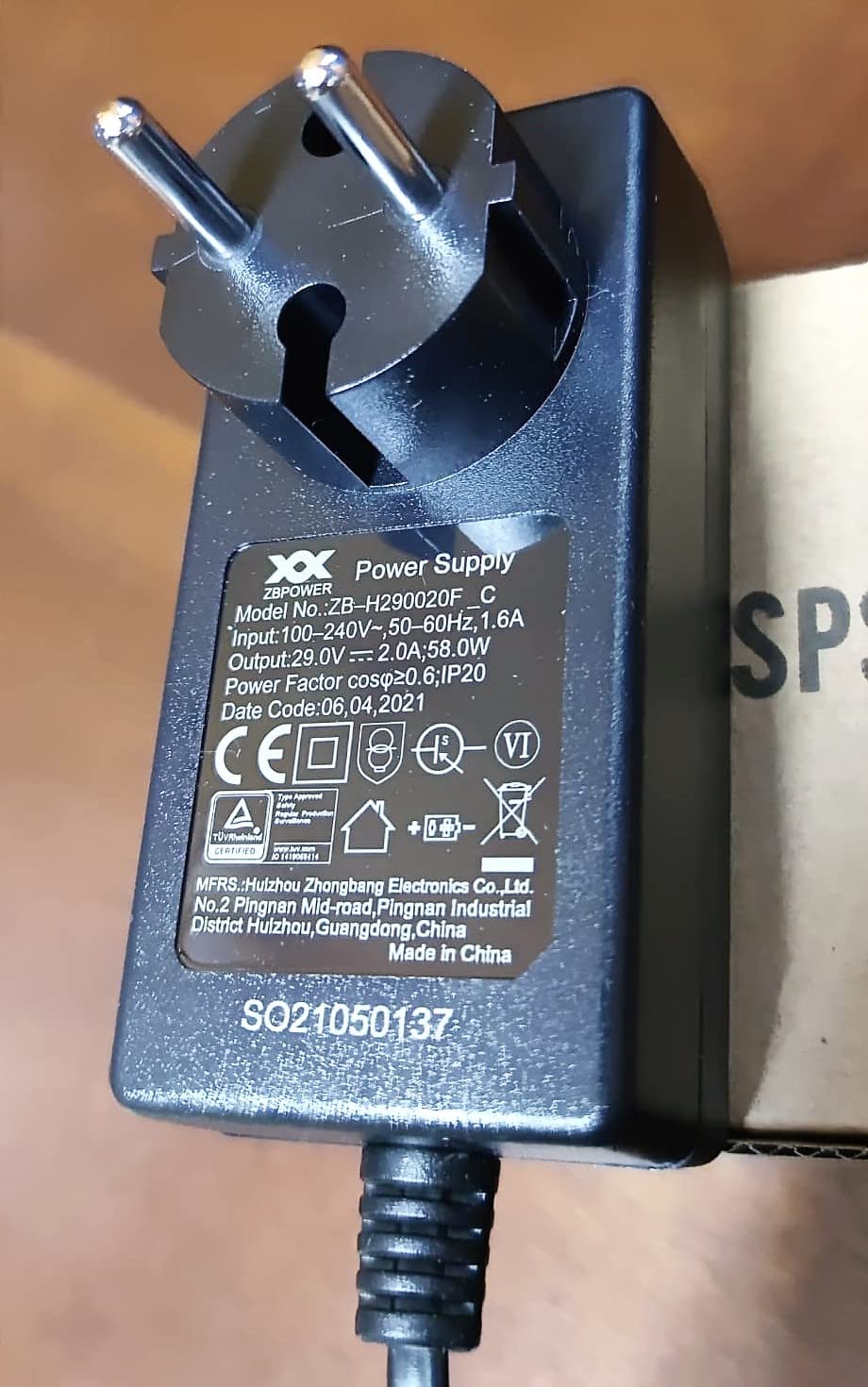 Cable Transformador Para Sillón Reclinable Eléctrico | 1.95M (1950mm) | Compatible Con Okin, Mulin, Limoss Y Más