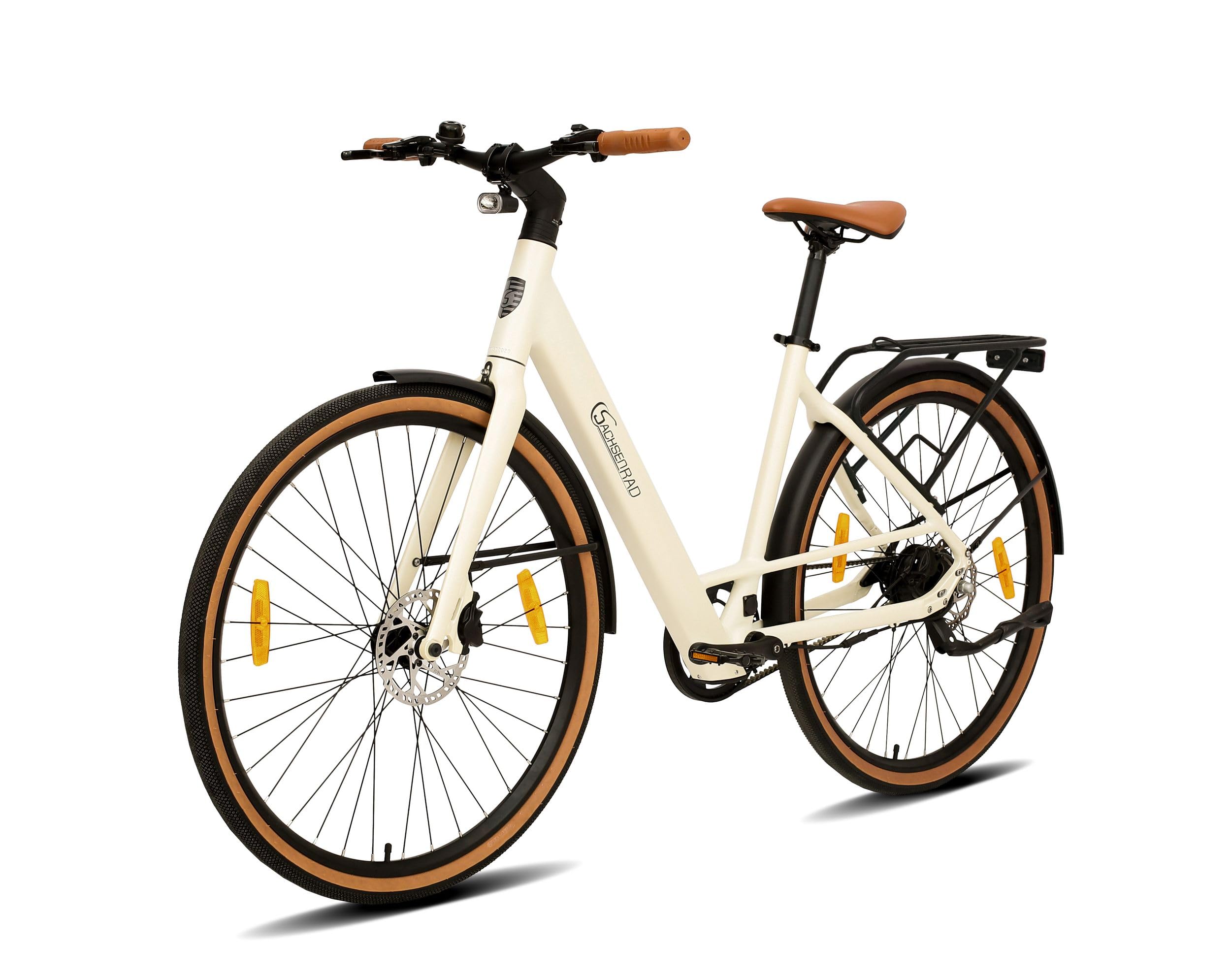 Bici Elettrica Urbana C3V Roma II, E-Bike Leggera Da Città solo 16 kg, E-Gravel Da Città e da Avventura con Sensore di Coppia, Assistenza Cammino 6 km/h, Design elegante per Uomo e Donna