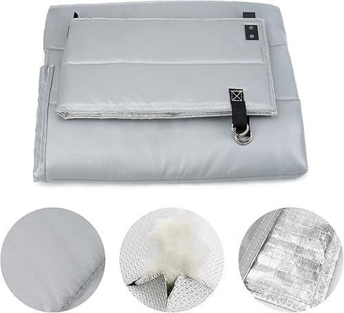 Miniatura 7 de Stanbroil Manta aislante para parrilla Traeger 34 Series y Texas Grill, mantiene un mejor control de temperatura, usa menos combustible y pellets