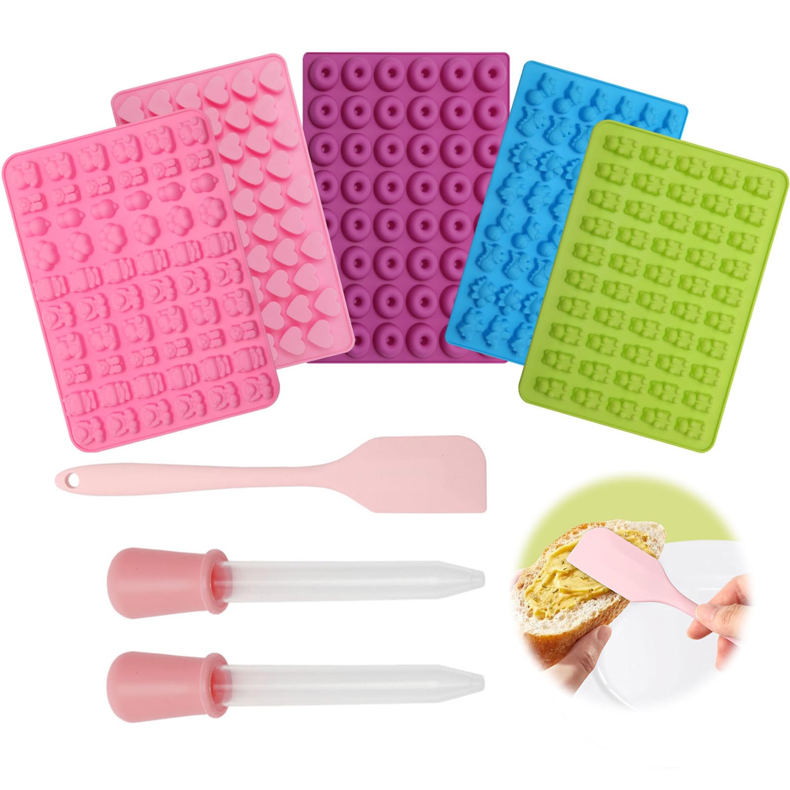 UEPOA Bakvorm hart, 2 stuks 25 cm siliconen taartvorm hart UEPOA Bakvorm hart, 2 stuks 25 cm siliconen taartvorm hart