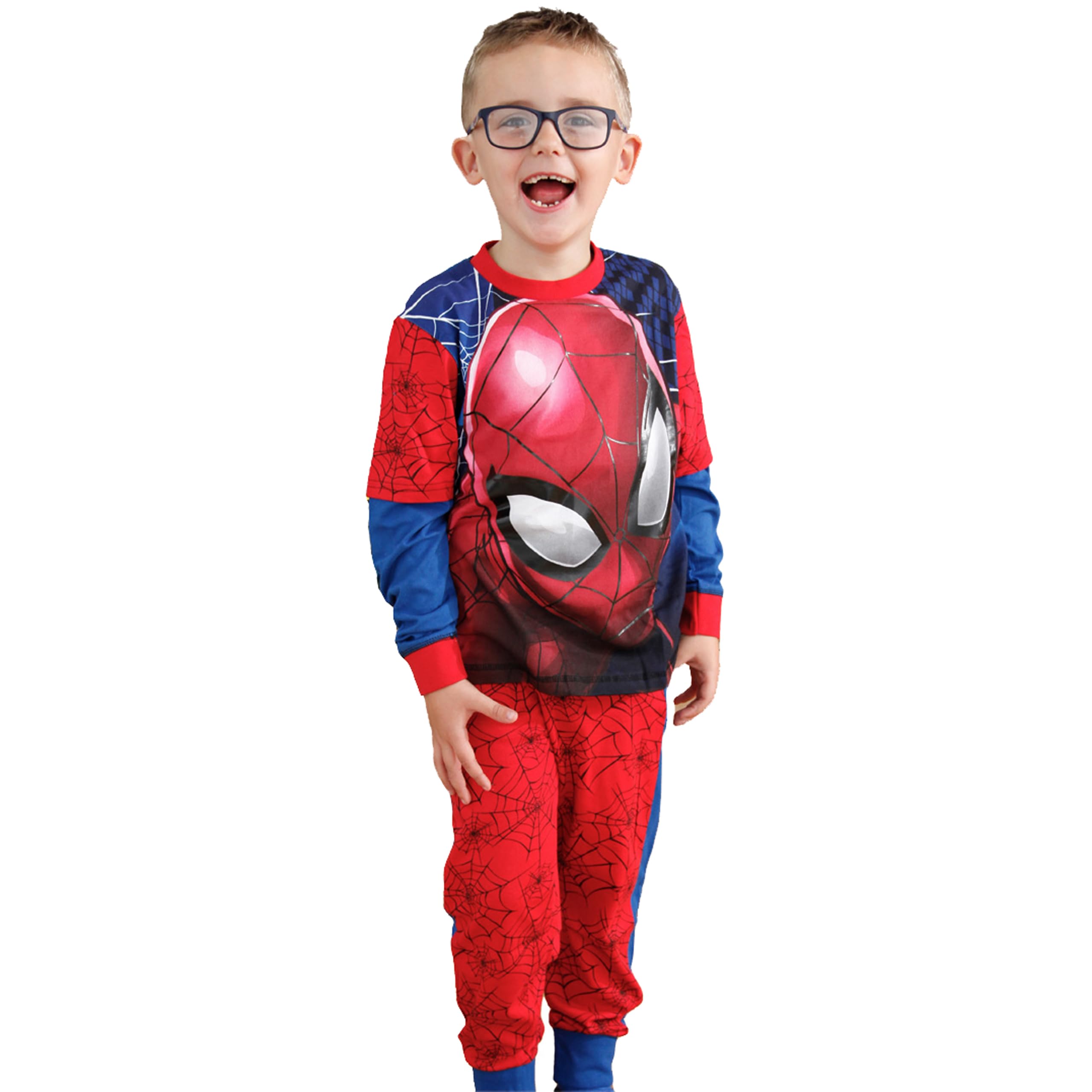 Marvel Pidżamy Spiderman | Zestawy pidżam chłopięcych | Pidżamy Spiderman dla dzieci