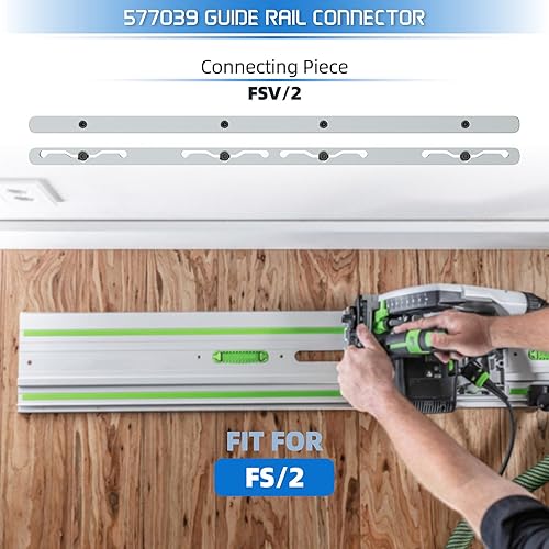 Miniatura 3 de 577039 Juego de conectores de riel guía de repuesto para riel de guía Festool