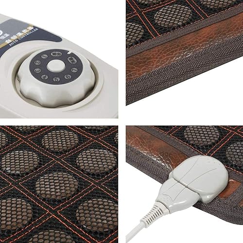 Miniatura 3 de Almohadilla térmica de infrarrojos lejanos  Jade natural y piedras de turmalina Alfombrilla de calefacción de onda cuántica, almohadilla de