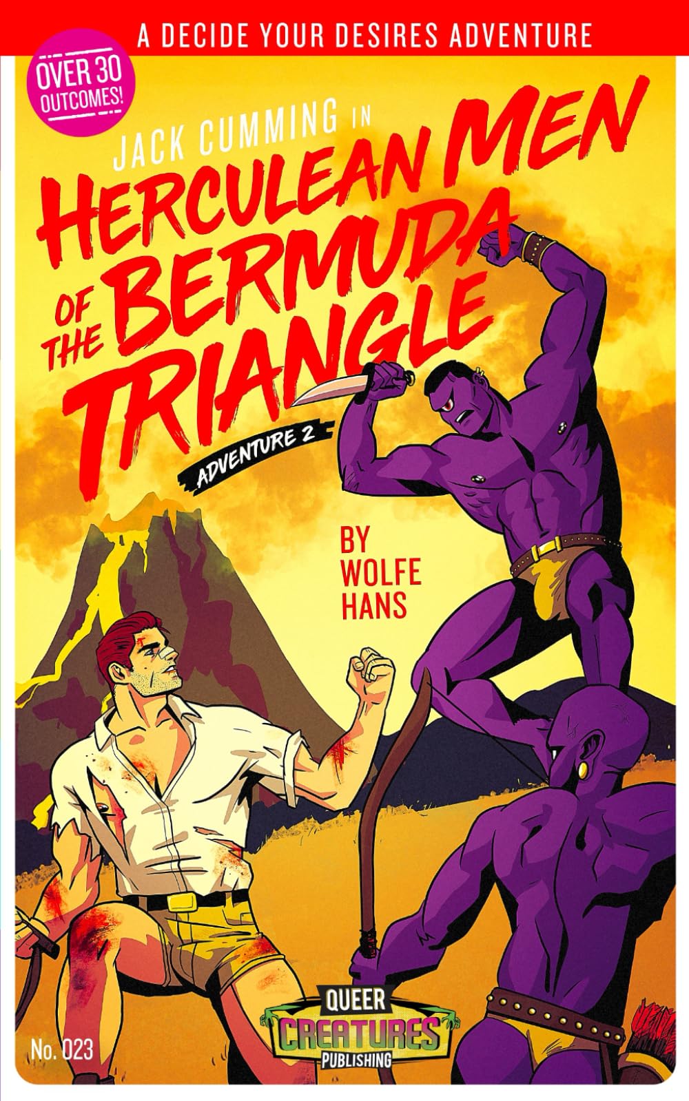 Jack Cumming: In The Herculean Men of the Bermuda Triangle: Adventure 2: 23 (Queer Creature Publishing)