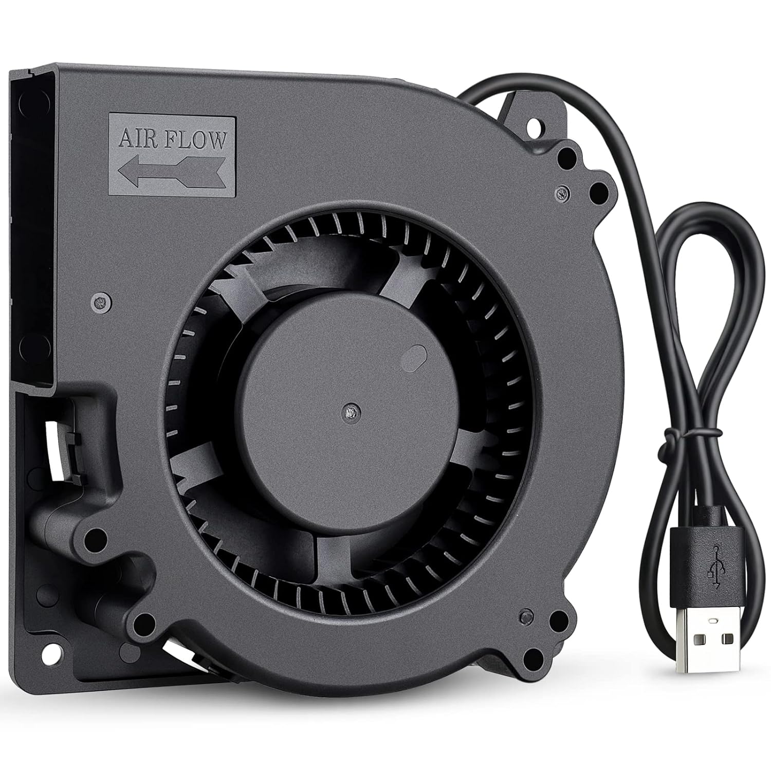 GDSTIME 120mm x 32mm USB Blower Fan, 5V Brushless DC Centrifugal Fans