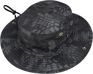 Sun Hats for Men Women Boonie Hat Foldable Fishing Hat UPF 50+ Bucket Hat for Fishing Hiking Garden Safari Beach