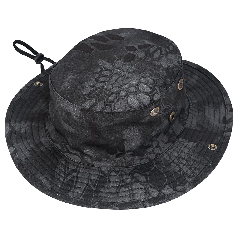 Sun Hats for Men Women Boonie Hat Foldable Fishing Hat UPF 50+ Bucket Hat for Fishing Hiking Garden Safari Beach