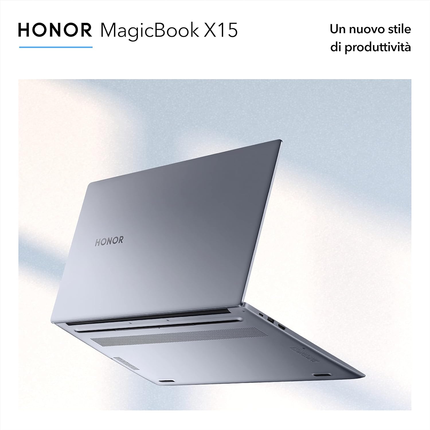 HONOR Magicbook X15 Laptop,15.6 Pollici Full View 1080P FHD PC Portatile, Intel Core i3-10110U, 8 GB di RAM, SSD da 256 GB , Windows 10 Home, Layout Italiano HONOR Magicbook X15 Laptop,15.6 Pollici Full View 1080P FHD PC Portatile, Intel Core i3-10110U, 8 GB di RAM, SSD da 256 GB , Windows 10 Home, Layout Italiano