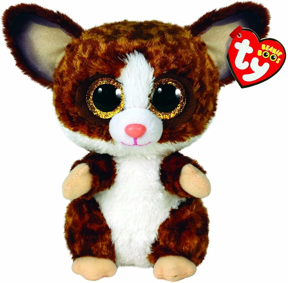 Binky Bush Beanie Boos 6" | Beanie Baby Soft Plush Toy | Collectible Cuddly Stuffed Teddy