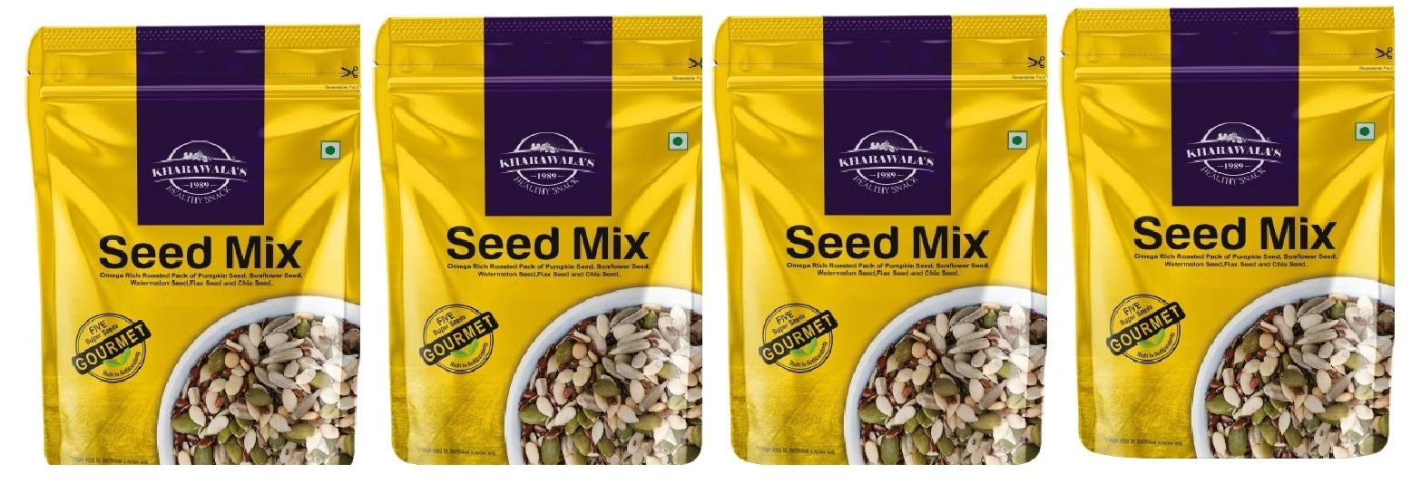 See full amazon price history chart for Kharawalas Healthy Snack - Seed Mix Omega rich roasted pack of pumkin seed, sunflower seed, water melon seed, flax seed and chia seed Mix for Eating 200 gr in pack of 4 Kharawalas Healthy Snack - Seed Mix Omega rich roasted pack of pumkin seed, sunflower seed, water melon seed, flax seed and chia seed Mix for Eating 200 gr in pack of 4 (B091Q7QHQ3) Amazon Price History, Amazon Price Tracker