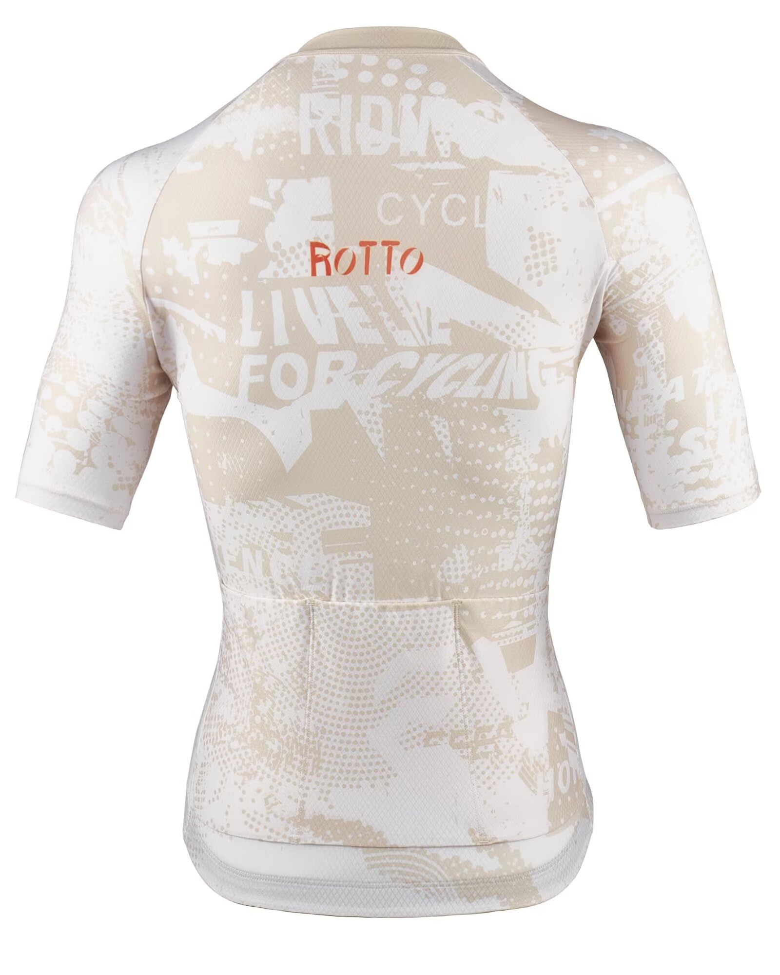 ROTTO Radtrikot Fahrradtrikot Damen Kurzarm Rennschnitt Hoch Elastisch | Ultraleicht, Schnell Trocknend, Atmungsaktivität