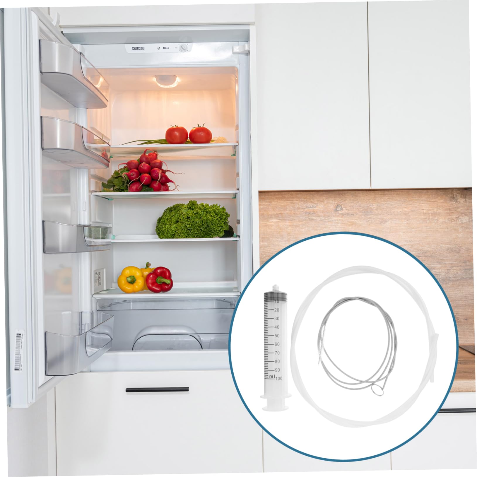 SOIMISS 5sätze Kühlschrank Reinigungsset Mit Dredging-werkzeug Und Bürste Effektive Lösung Beseitigung Von Verstopfungen Und Eis Im Kühlschrank Für Haushalte Und Kühlgeräte