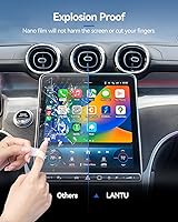 Vista 261 de Protector de pantalla de coche para Ford Edge 2024 2025 2023 2022 2021 (SE/SEL/ST-Line/Titanio/ST) Accesorios Protector de pantalla de vidrio