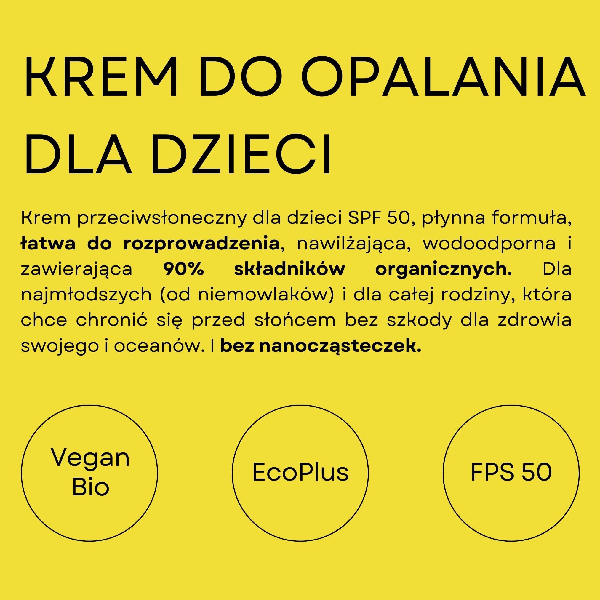 Amapola Biocosmetics Krem Przeciwsłoneczny Mineralny SPF 50+ Mineralny Filtr Przeciwsłoneczny dla Całej Rodziny - Formuła Biodegradowalna - Bez Toksyn
